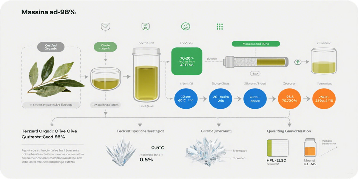 Maslinic acid flow chart